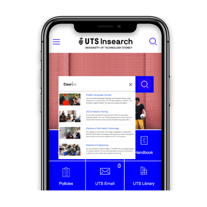 Current Students Web Design